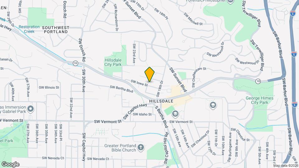 2017 SW Iowa St Map and Location Details