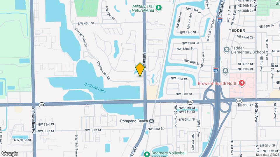 941 Crystal Lake Dr Map and Location Details