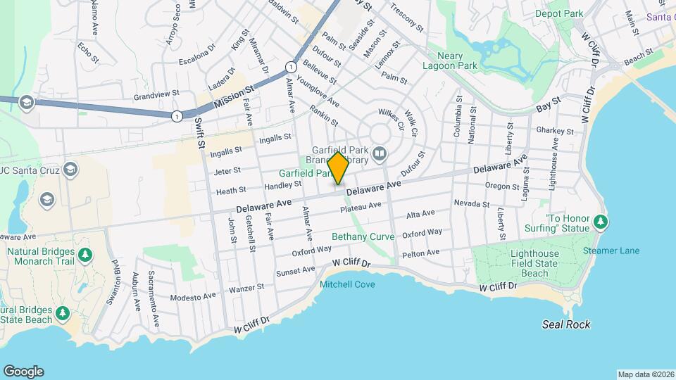 106 Surfside Ave Mapa y Detalles de la Ubicación