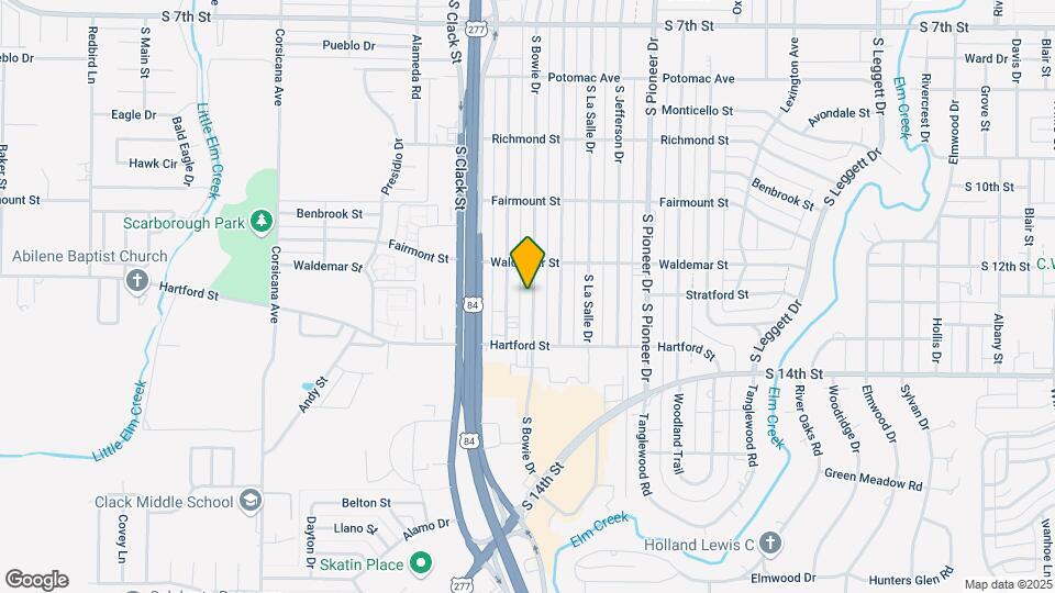 1326 S Bowie Dr Map and Location Details