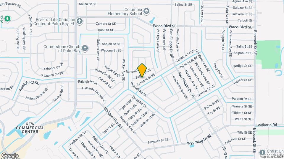 1135 Tarleton St SE Map and Location Details