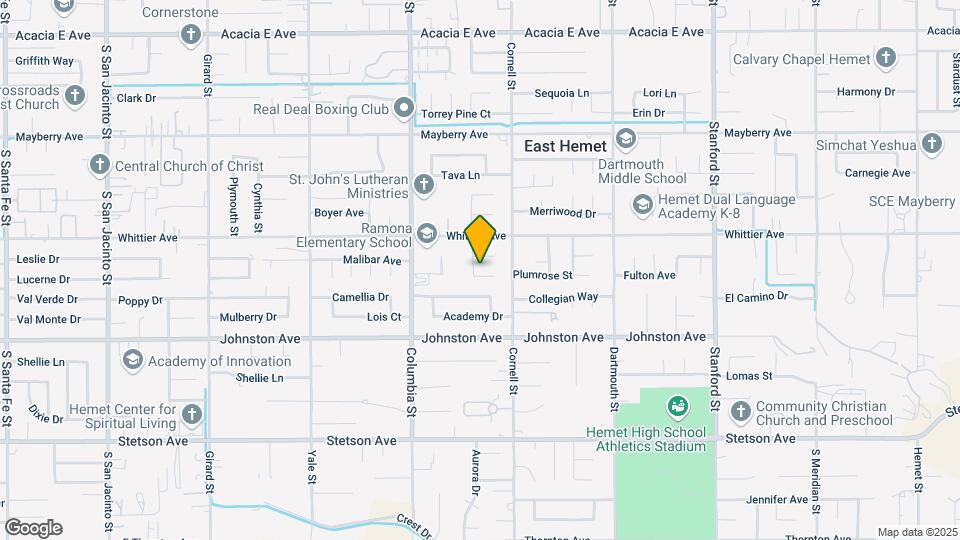 26636 Chestnut Dr Map and Location Details