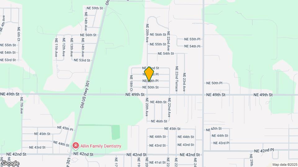 2000 NE 50th Pl Map and Location Details