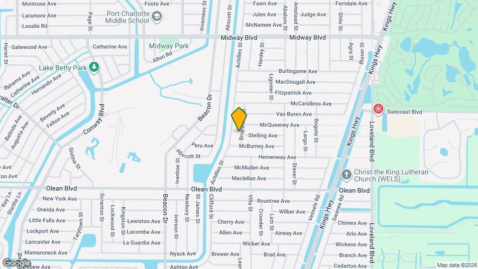 2391 Briarwood St Map and Location Details