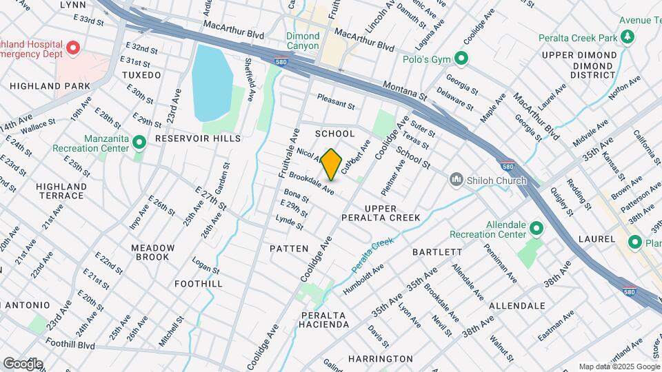 2934-2940 Brookdale Ave Map and Location Details