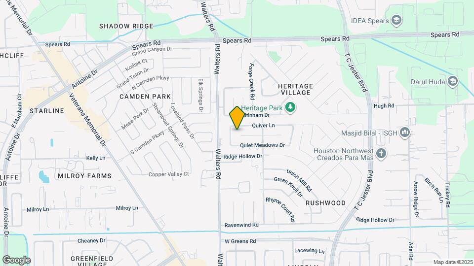 2722 Lower Valley Dr Mapa y Detalles de la Ubicación