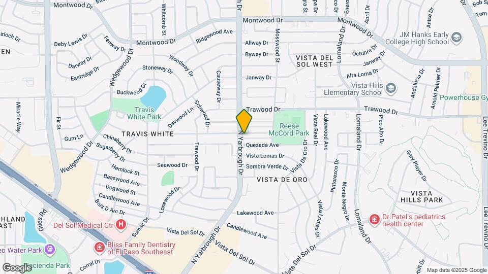 10600 Springwood Dr Map and Location Details
