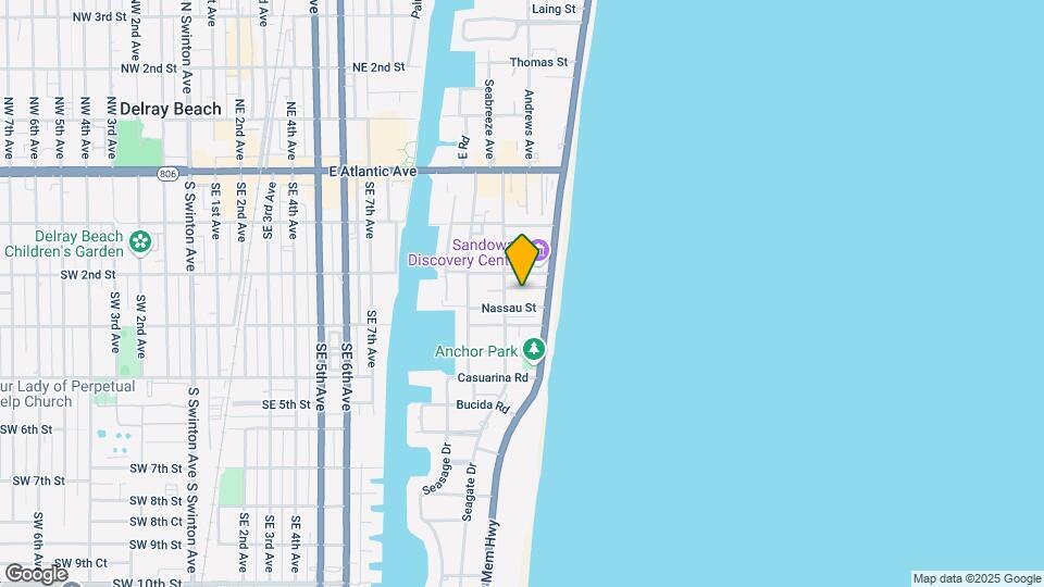 Ocean Terrace Condominium Map and Location Details