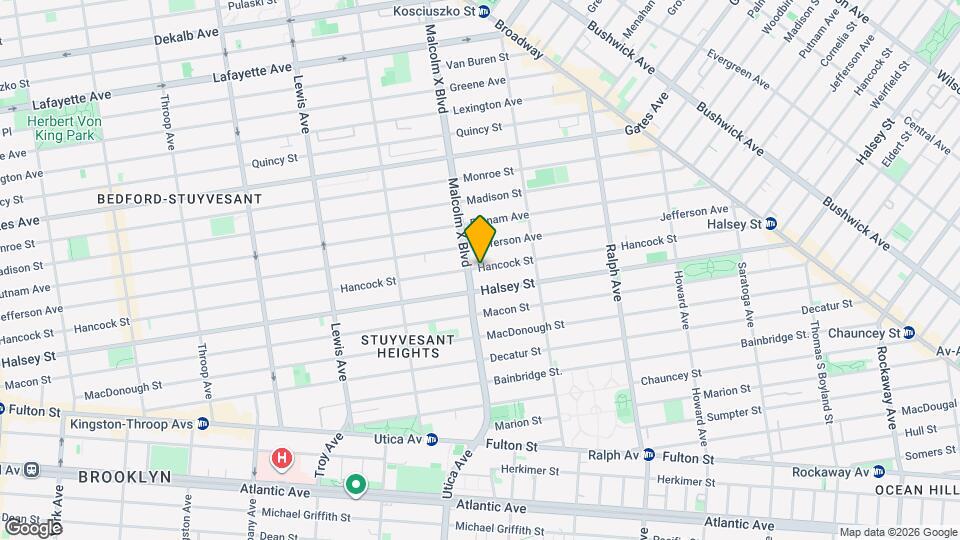 666 Hancock St, Unit 4A Map and Location Details