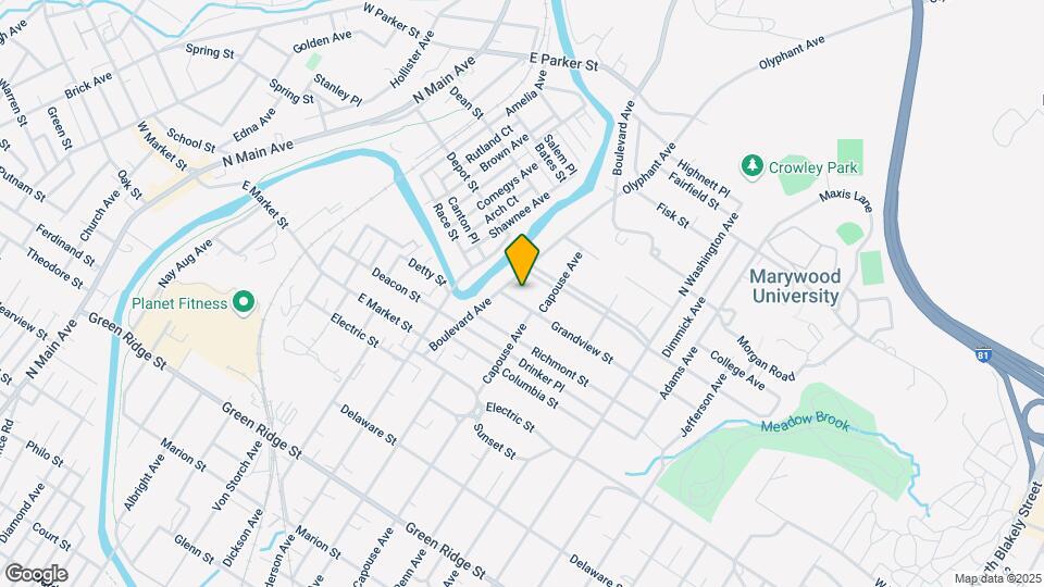 811 Grandview St Mapa y Detalles de la Ubicación