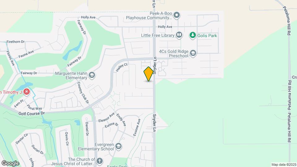 1245 Honeybrook Pl Map and Location Details