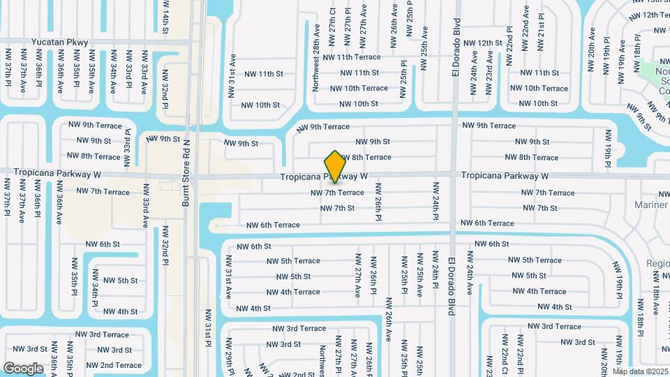 2723 NW 7th Terrace Map and Location Details