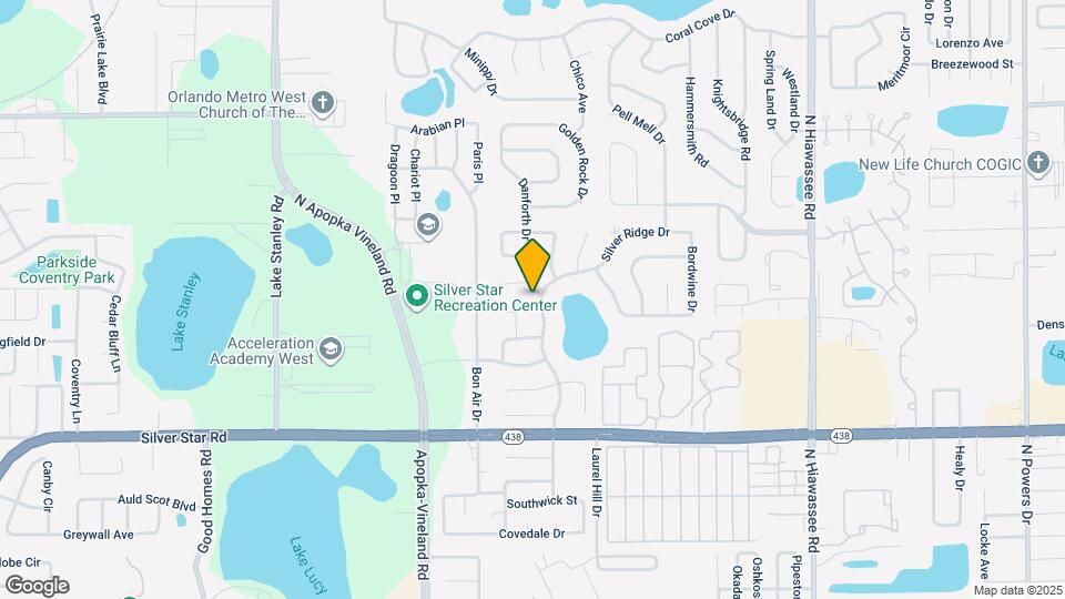 2802 Danforth Dr Map and Location Details