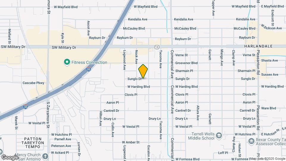 1016 Sunglo Dr Map and Location Details