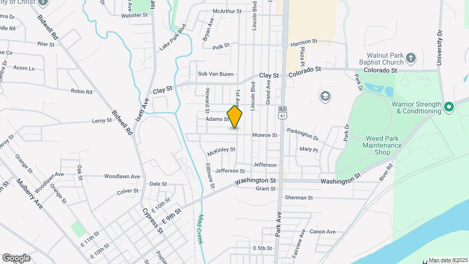 401 Monroe St, Unit 401.5 Mapa y Detalles de la Ubicación