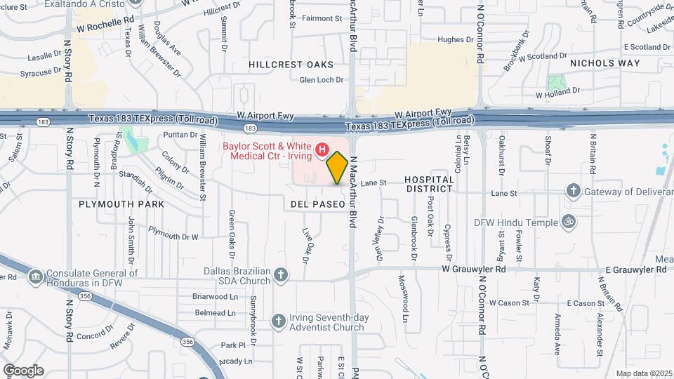 1817 Pueblo Pl Map and Location Details