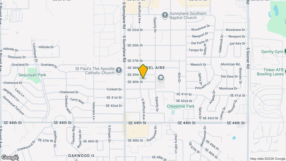4405 SE 40th St Mapa y Detalles de la Ubicación