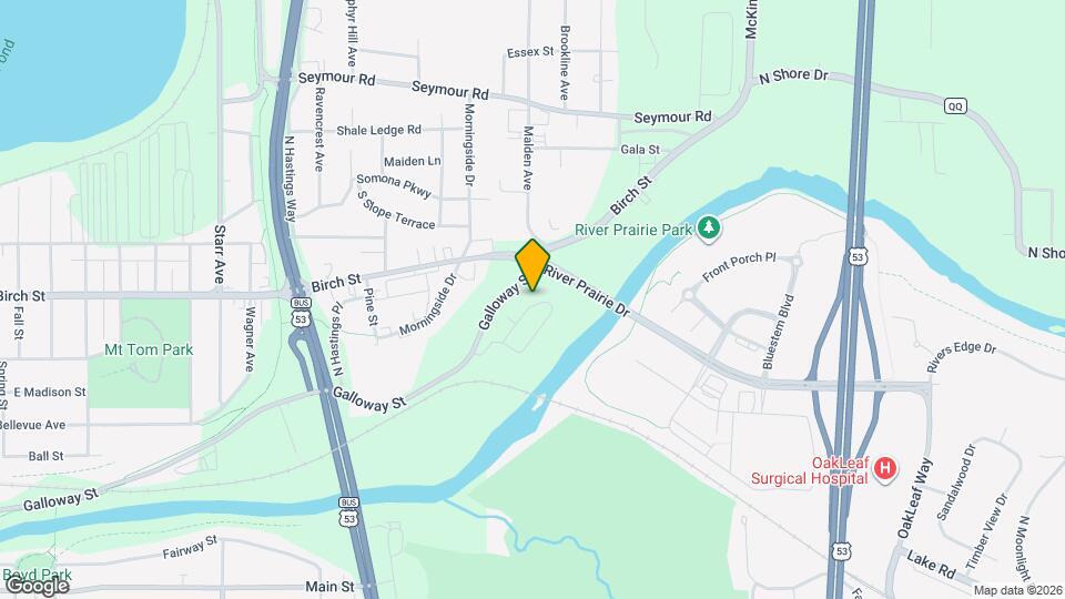 Galloway Flats Map and Location Details