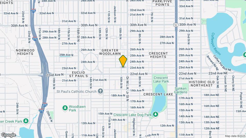 930 23rd Ave N Map and Location Details