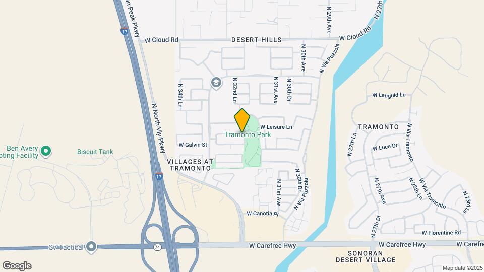 35414 N 32nd Dr Map and Location Details