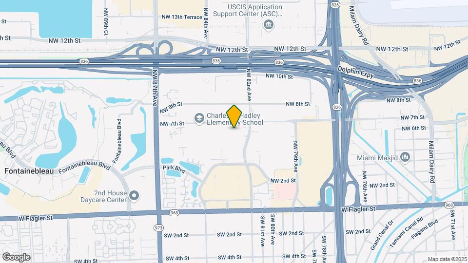 8251 NW 5th Ln Map and Location Details