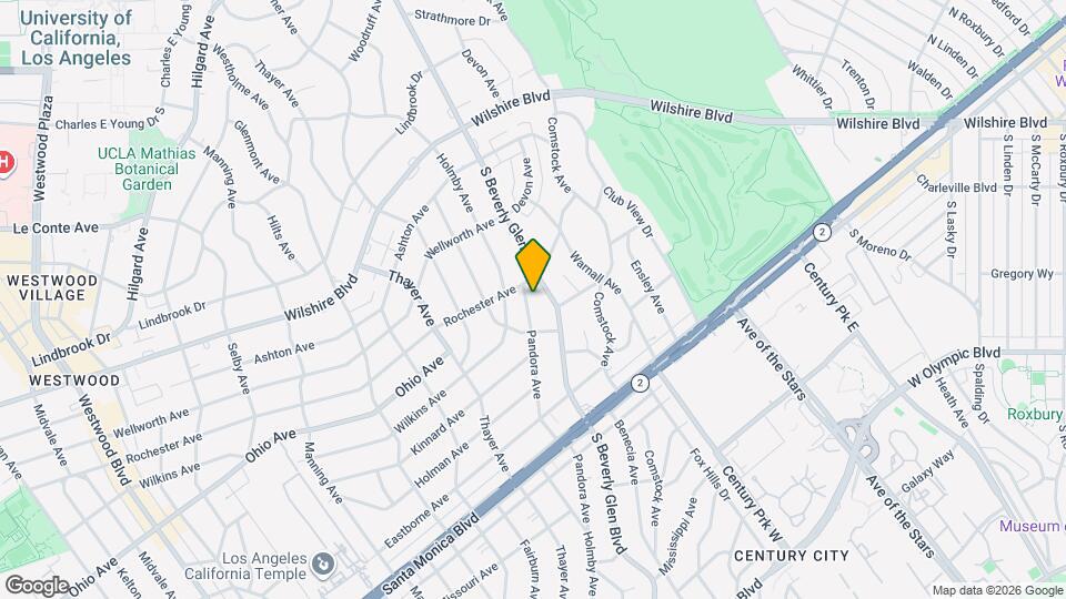 1416 Pandora Ave Map and Location Details