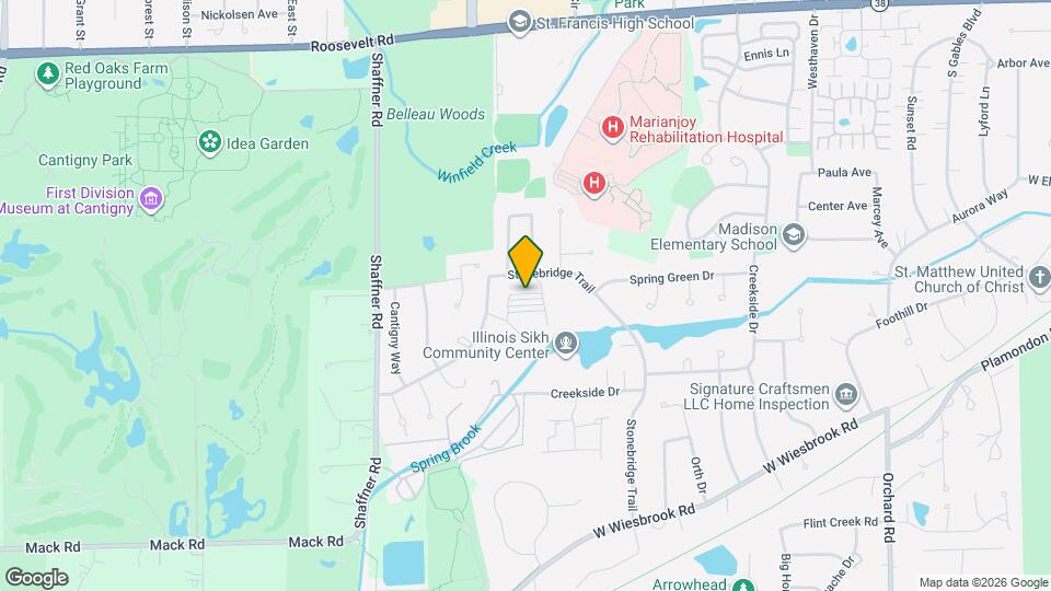 1426 Stonebridge Cir Map and Location Details