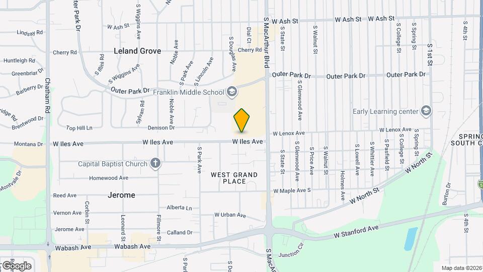 1101 W Iles Ave Mapa y Detalles de la Ubicación