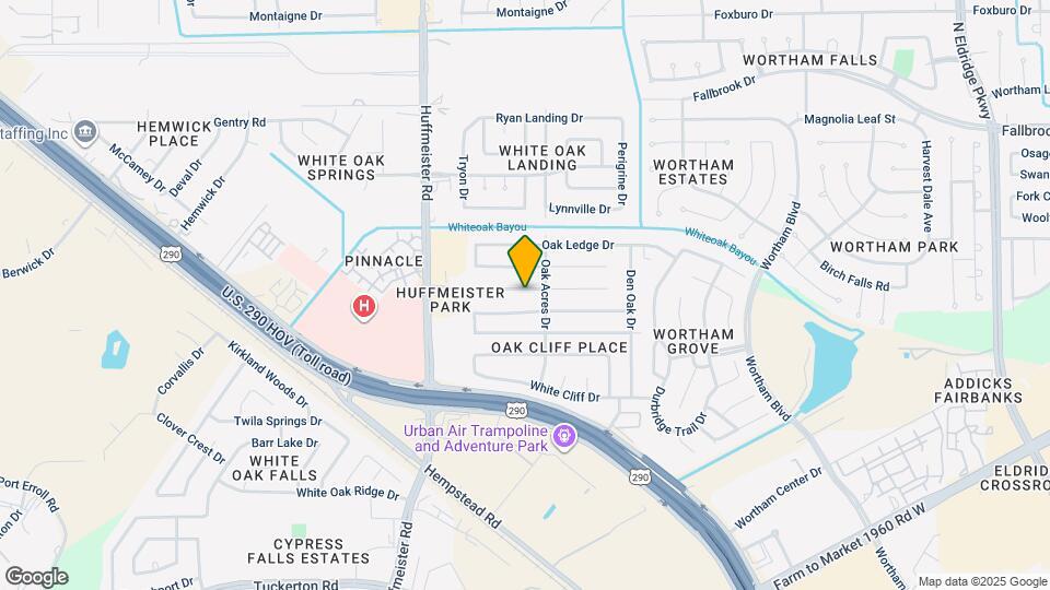13515 Wimbledon Oaks Dr Map and Location Details