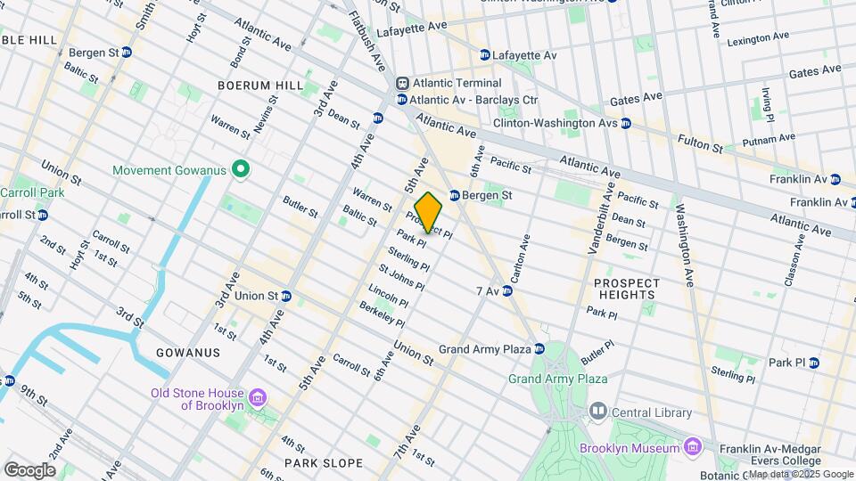 59 Park Pl Map and Location Details