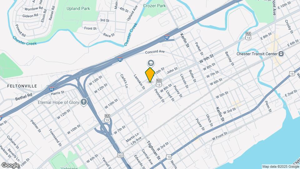 912 Pennell St Map and Location Details