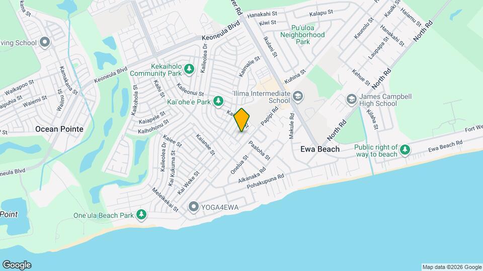 91-1028-1028 Kaimoana St Mapa y Detalles de la Ubicación