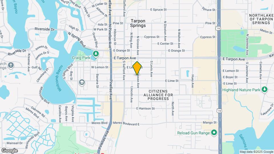 320 S Grosse Ave Map and Location Details