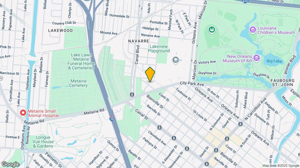 5155 Conti St Mapa y Detalles de la Ubicación