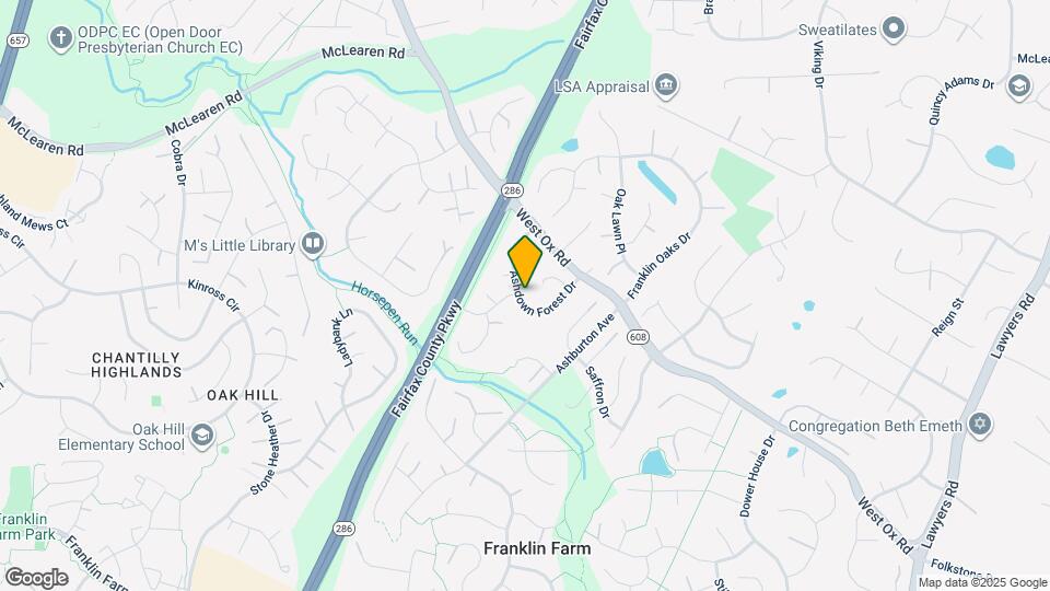 2931 Ashdown Forest Dr Map and Location Details