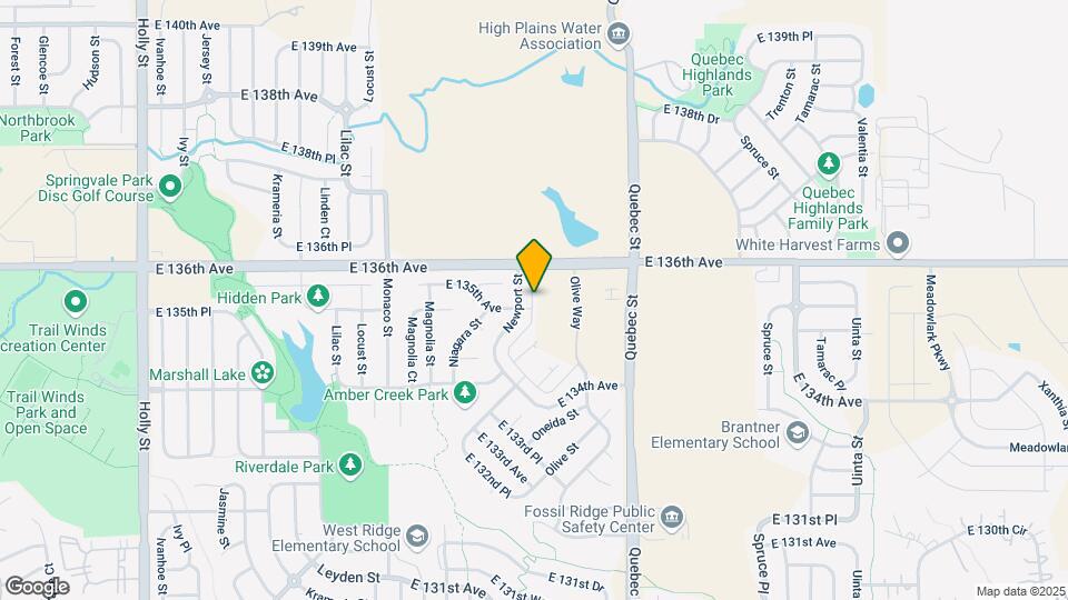 13520 Oneida Ln Mapa y Detalles de la Ubicación