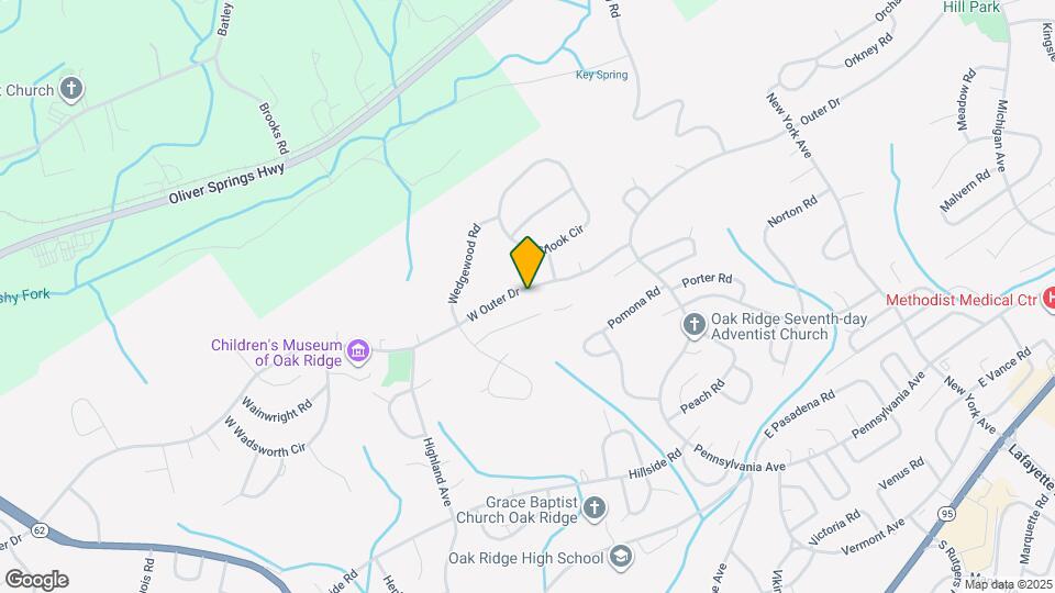 355 W Outer Dr Mapa y Detalles de la Ubicación