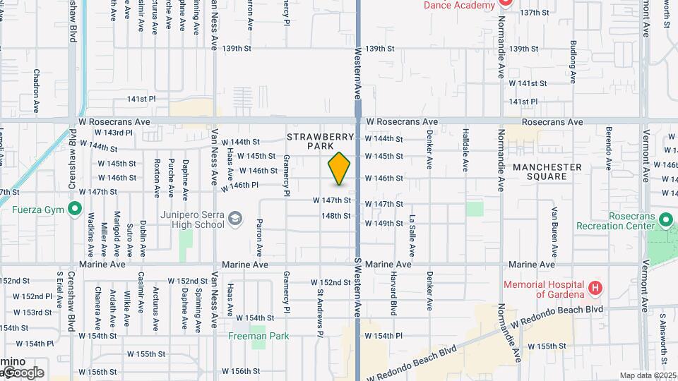 1834 W 146th St Map and Location Details