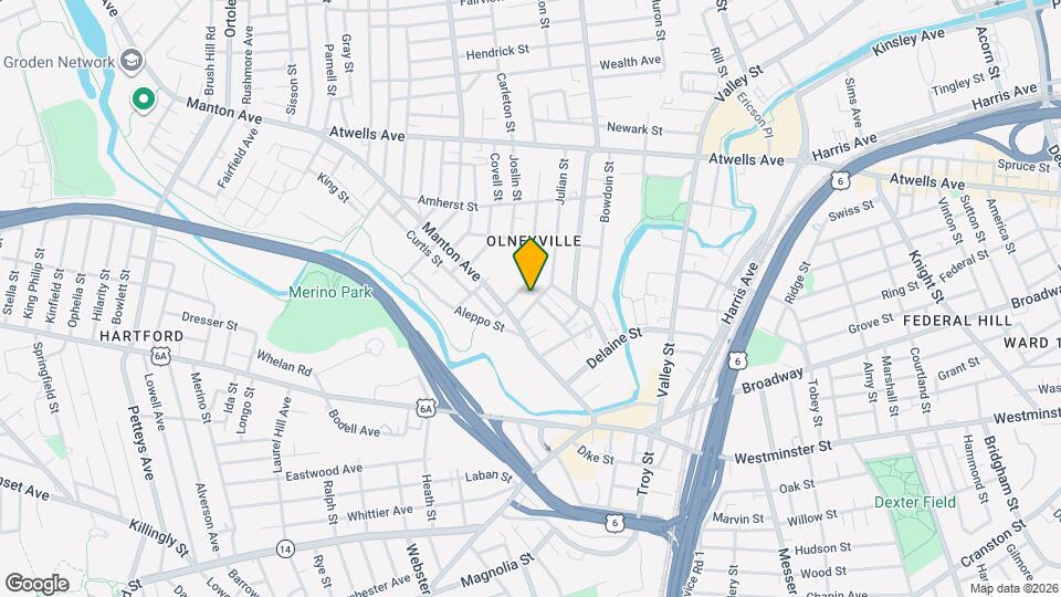 28 Julian St Map and Location Details