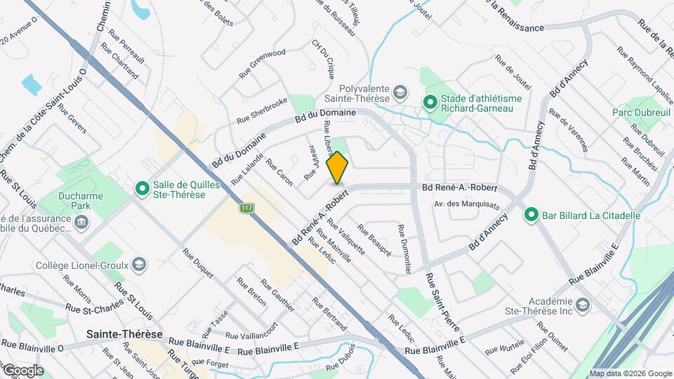 88 René-A.-Robert Boul Map and Location Details