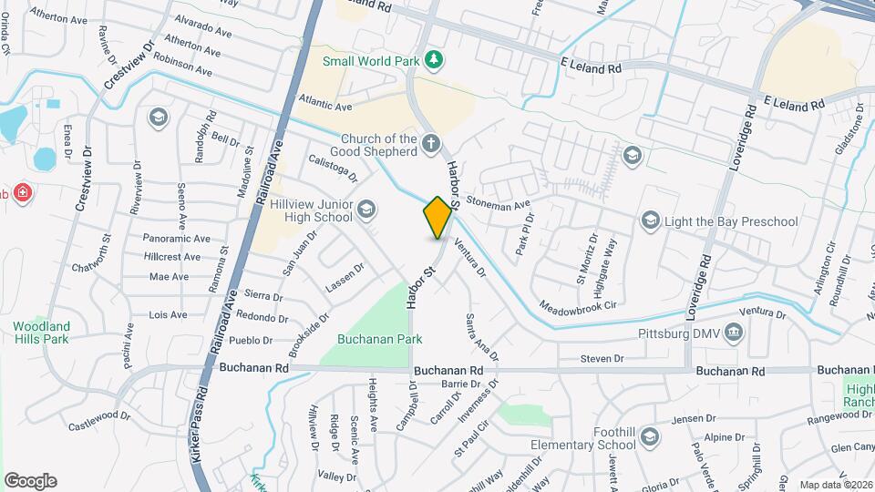 3820 Harbor St Map and Location Details