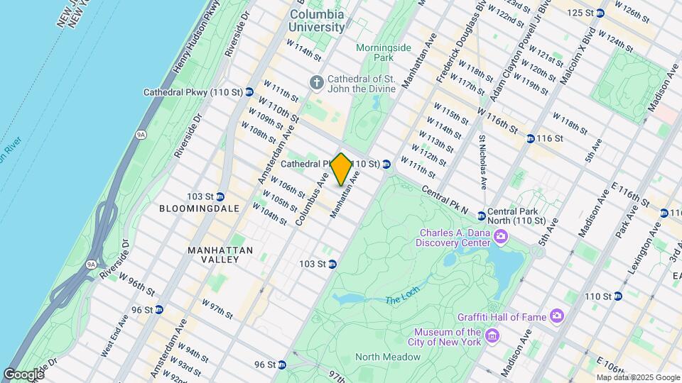 153 Manhattan Ave Mapa y Detalles de la Ubicación