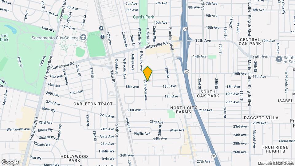 4209 1/2 Arlington Ave Map and Location Details