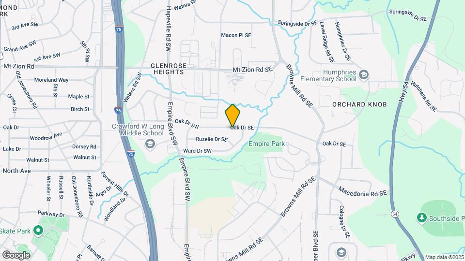185 Oak Dr SE Map and Location Details