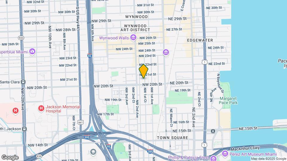 2010 NW 1st Ct, Unit A2 Map and Location Details