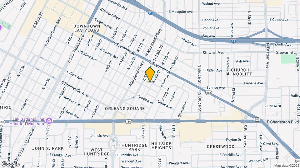 218 S 14th St Map and Location Details