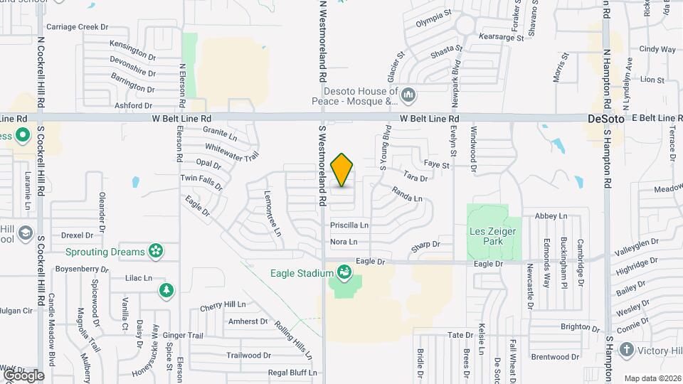 724 Courson Dr Map and Location Details