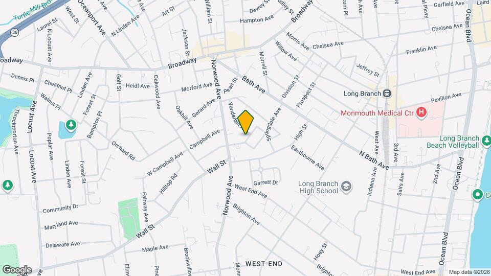 563 Winter St Map and Location Details