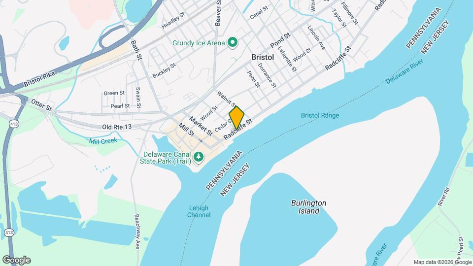 256 Radcliffe St Mapa y Detalles de la Ubicación