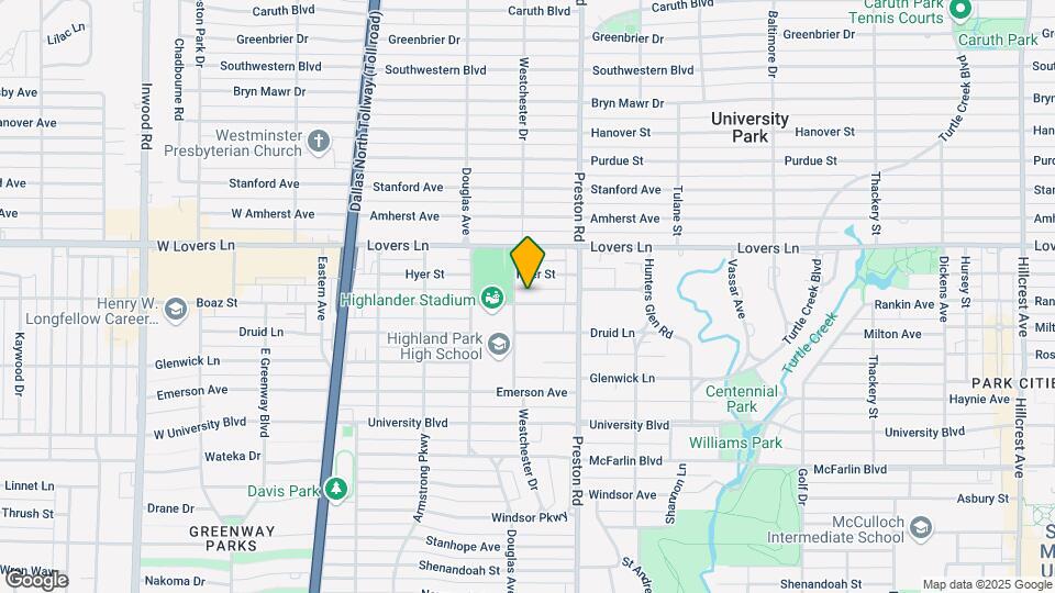 4144 Grassmere Ln Map and Location Details